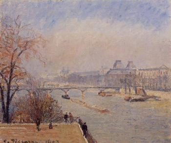 Camille Pissarro : The Louvre V
